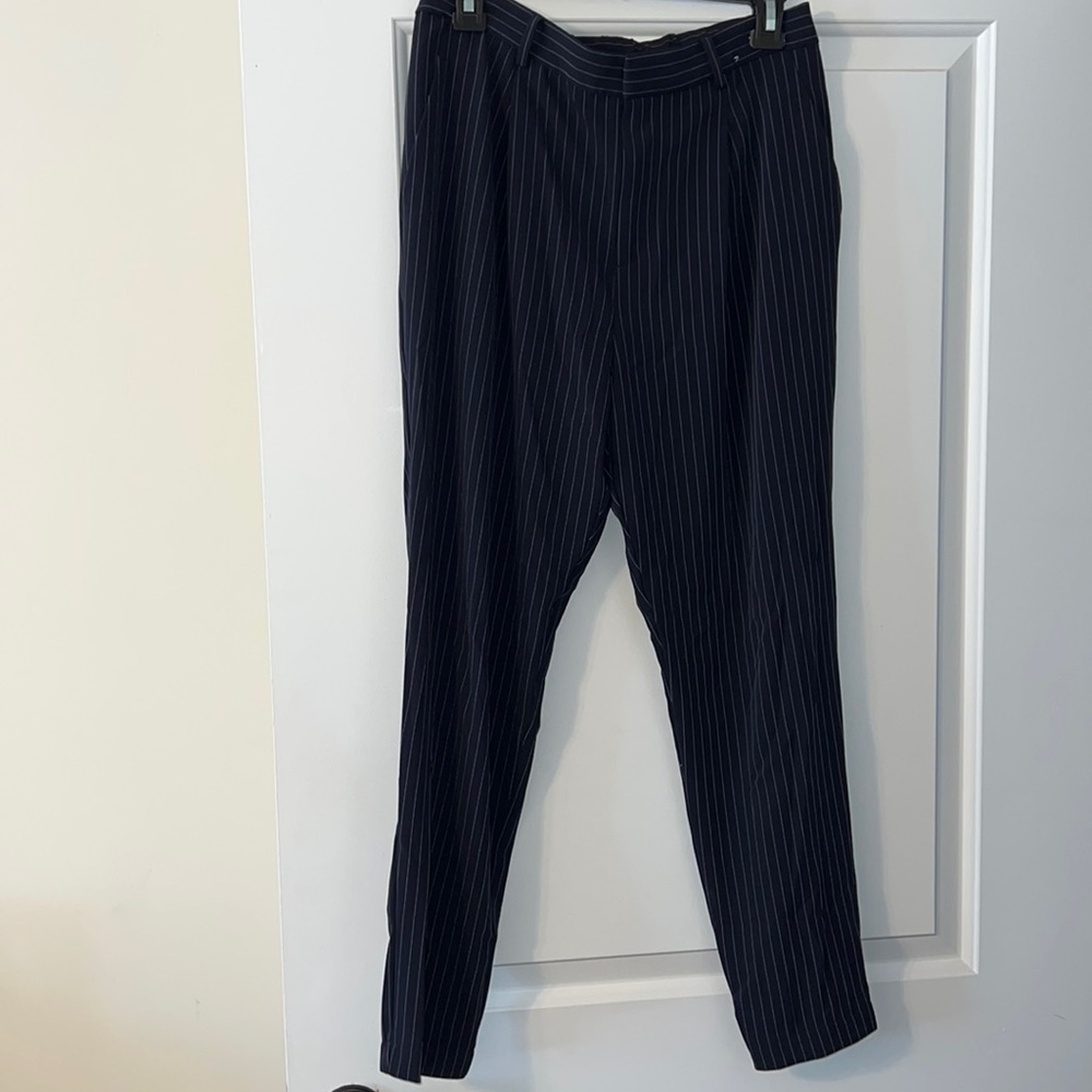 Uniqlo Pinstripe Trousers